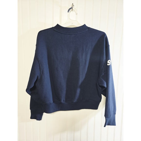 Women's Oversized Pullover Sweatshirt - Wild Fable Navy BlueSz Xxs - Picture 5 of 6